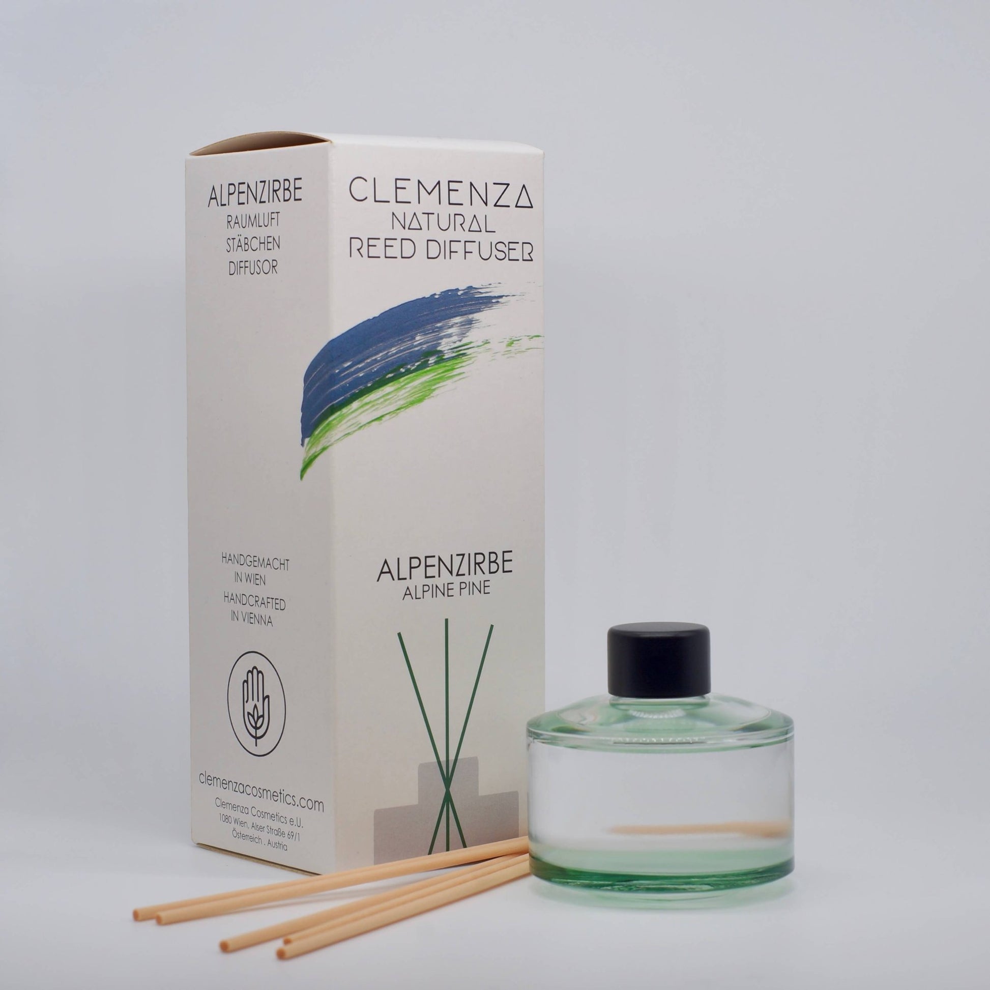 ALPENZIRBE REED DIFFUSER - CLEMENZA COSMETICS