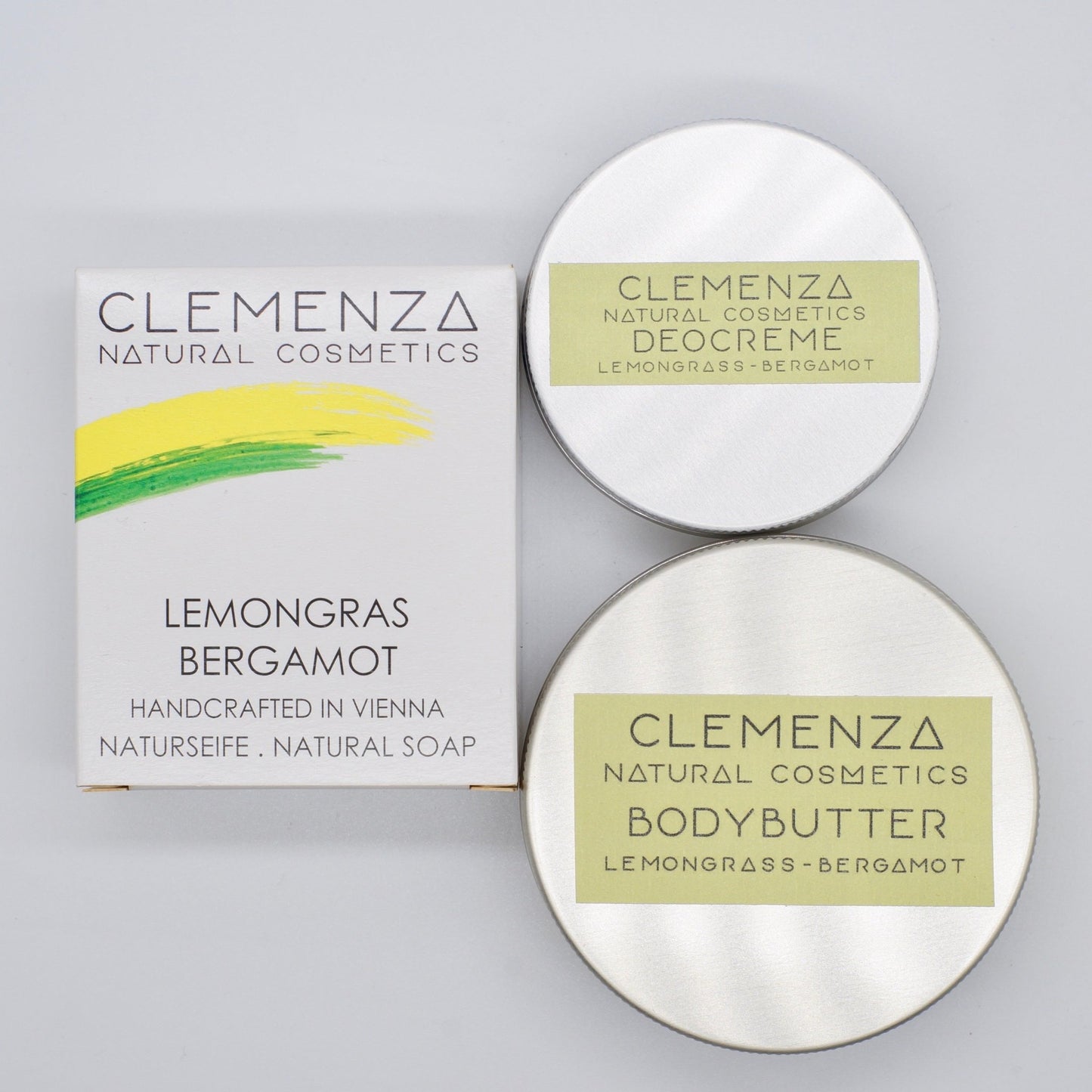 PFLEGESET LEMONGRASS - BERGAMOT - CLEMENZA COSMETICS