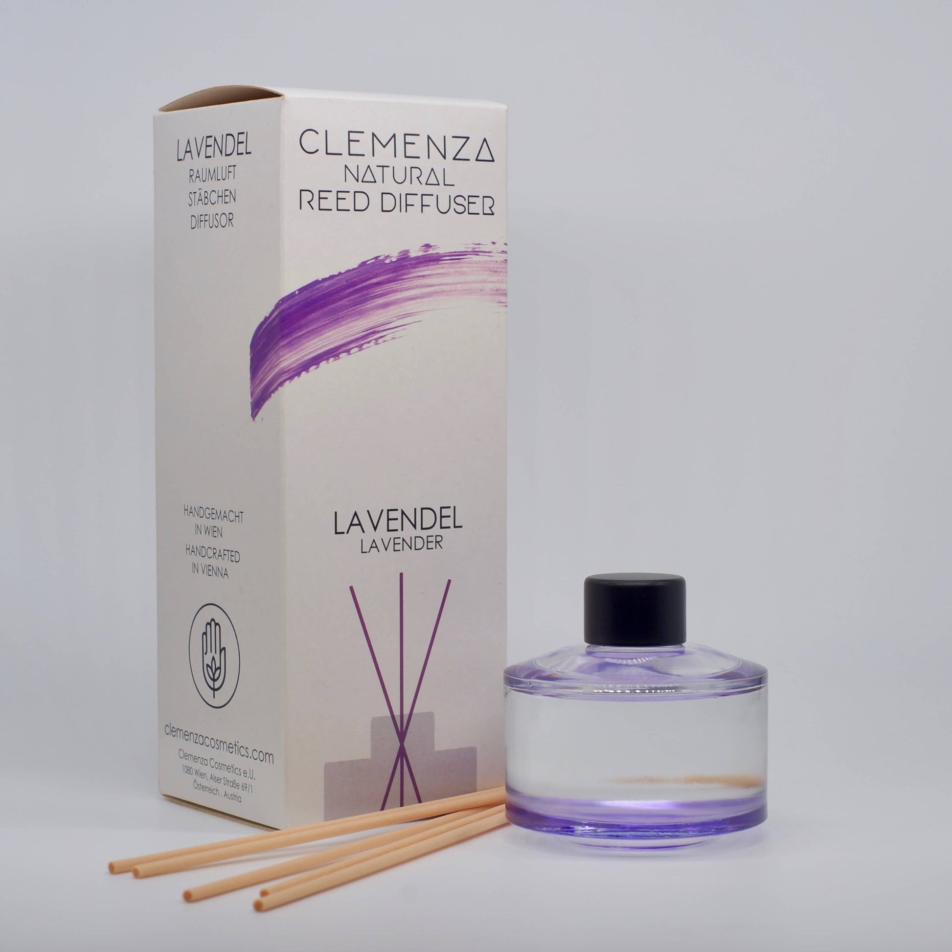LAVENDEL REED DIFFUSER - CLEMENZA COSMETICS